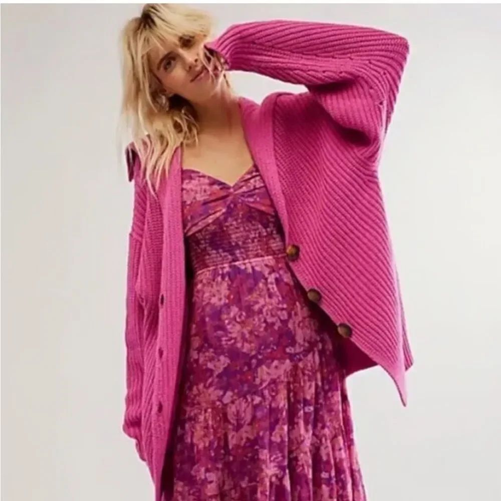 FREE PEOPLE SwimāToo Deep Cardigan NWT